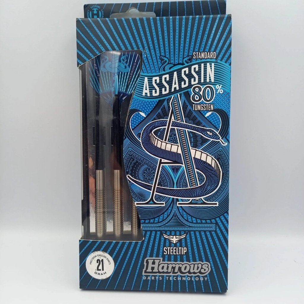 Harrows Assassin 80% 21 gram Steel Tip Darts, Sport en Fitness, Darts, Ophalen of Verzenden, Nieuw, Pijlen