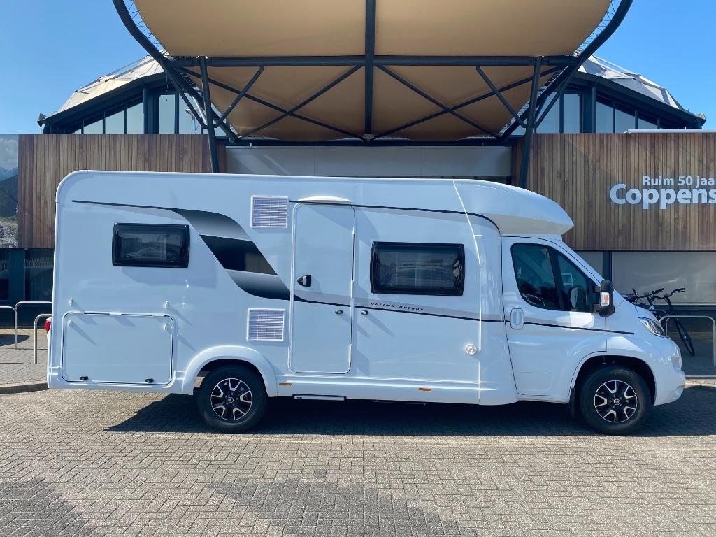 Hobby Optima On Tour T65 FL 2023 MEGA COMPLEET, Caravanes & Camping, Camping-cars, Jusqu'à 4, 6 à 7 mètres, Entreprise, Hobby