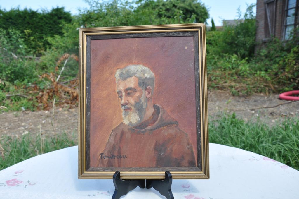 §  peinture sur panneau signé tondreau, Enlèvement ou Envoi