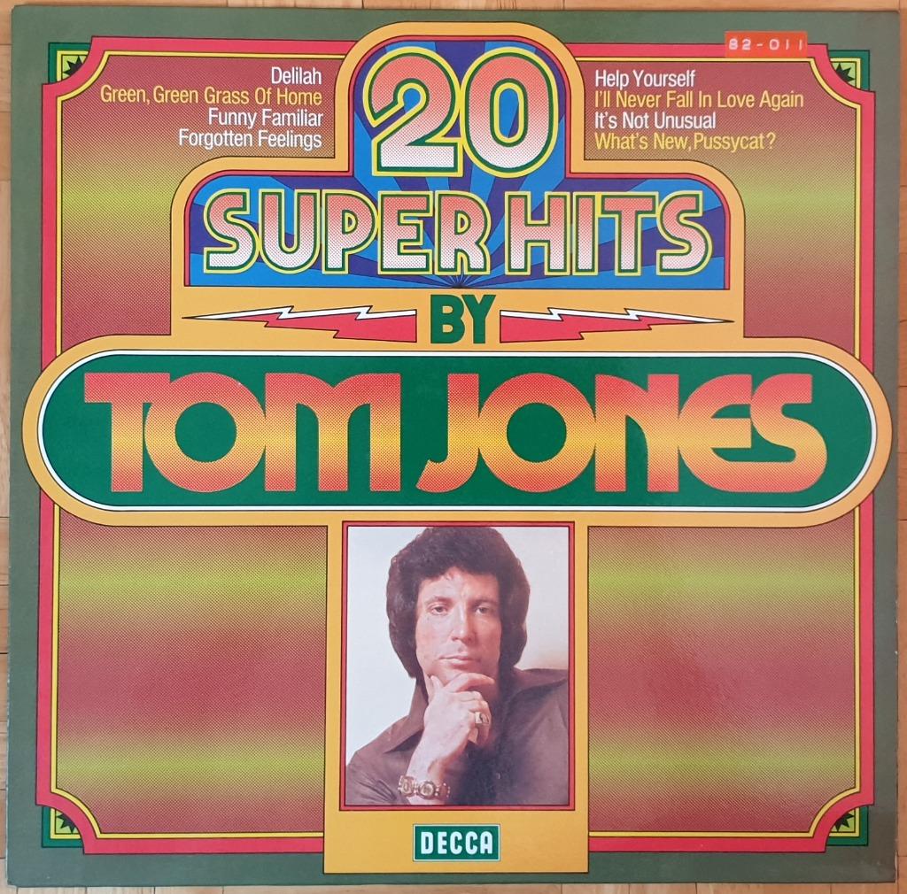 LP Tom Jones - 20 Super Hits, Ophalen of Verzenden, Gebruikt, 12 inch