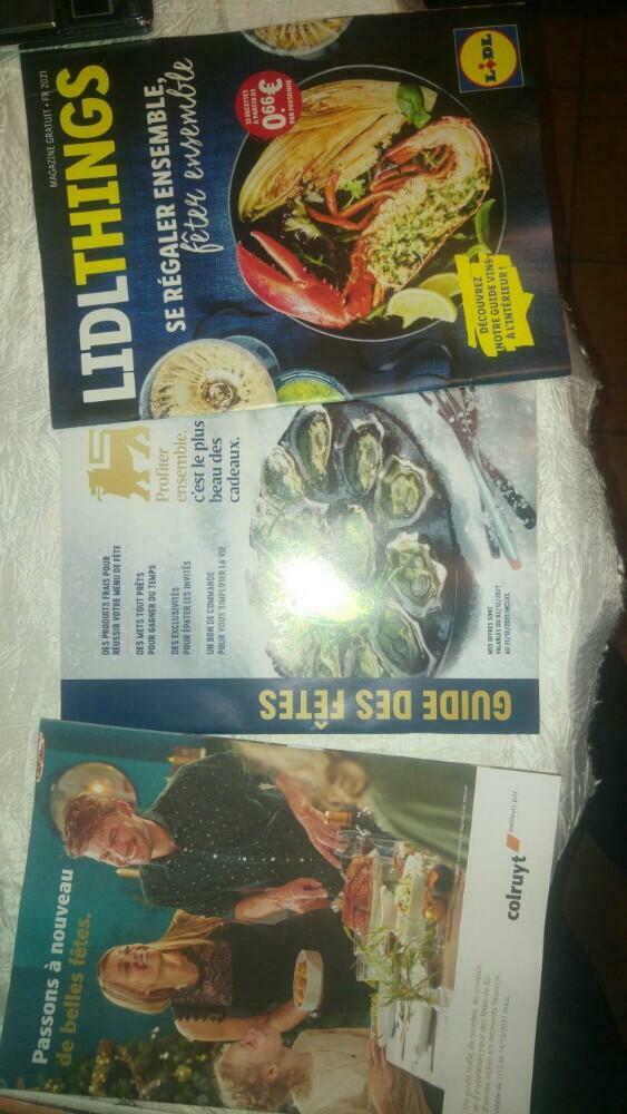 Pubs Lidl Colruyt Delhaize decembre 2021 Noël, Boeken, Ophalen of Verzenden, Zo goed als nieuw
