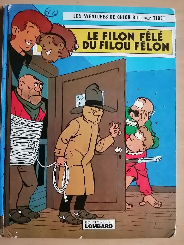 BD Chick Bill 31. Le filon fêlé du filou félon de TIBET, Livres, Une BD, Enlèvement ou Envoi, Utilisé, Tibet