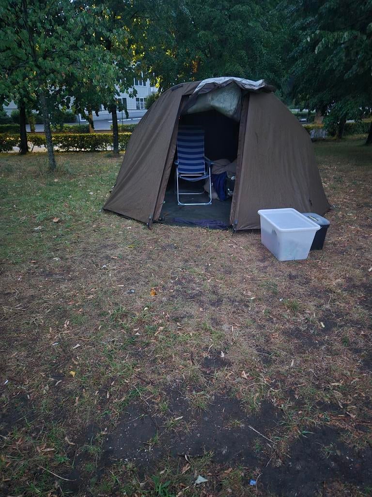 Jrc bivy 2 + wrap jrc stretcher en jrc stoel te koop., Ophalen