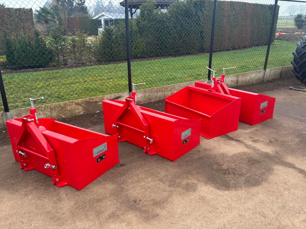 Grondbakje voor minitractor, Ophalen