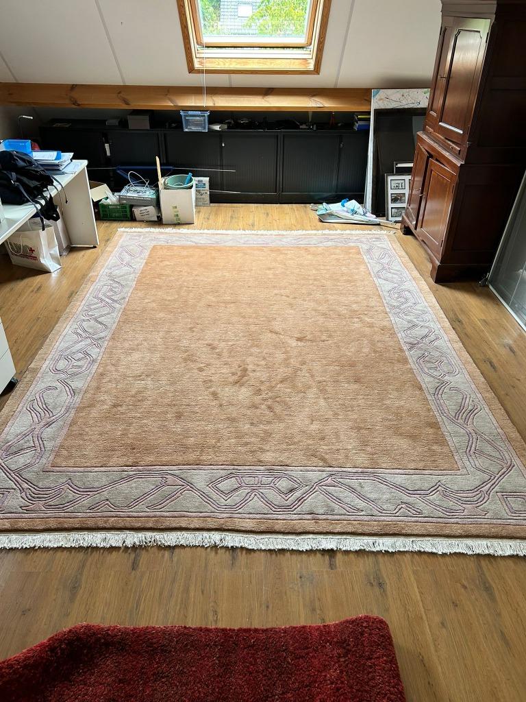 Origineel handgeknoopt Oosters tapijt - 100 % wol, Antiek en Kunst, Ophalen