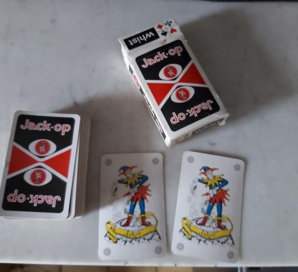 Jack op speelkaart boekje, Verzamelen, Ophalen of Verzenden, Zo goed als nieuw