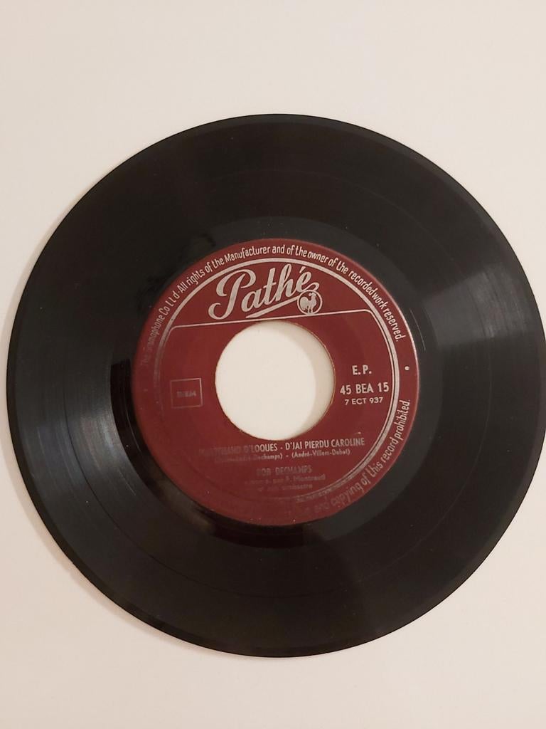 Bob Dechamps  - d.jai pierdu Caroline, CD & DVD, Enlèvement ou Envoi, Utilisé