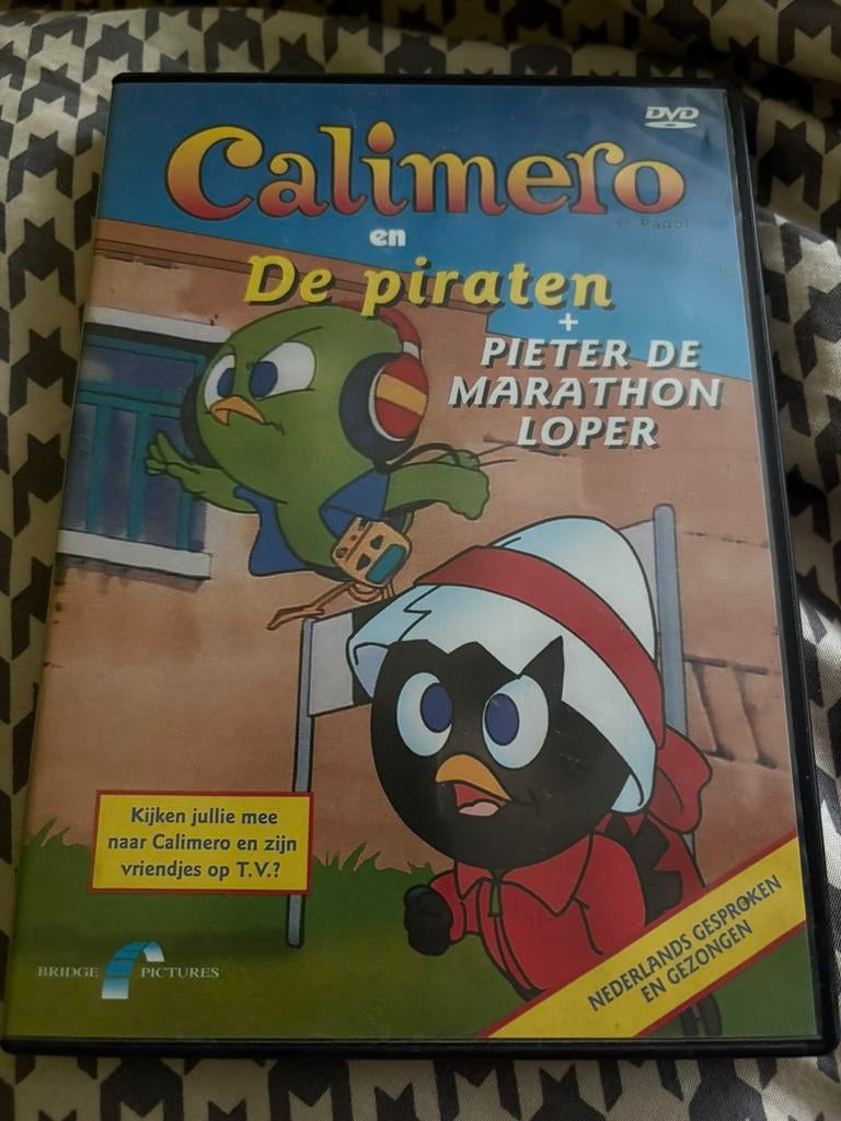 Film « Calimero et les pirates + Pieter le marathonien »., Enlèvement, Comme neuf, Aventure, Film