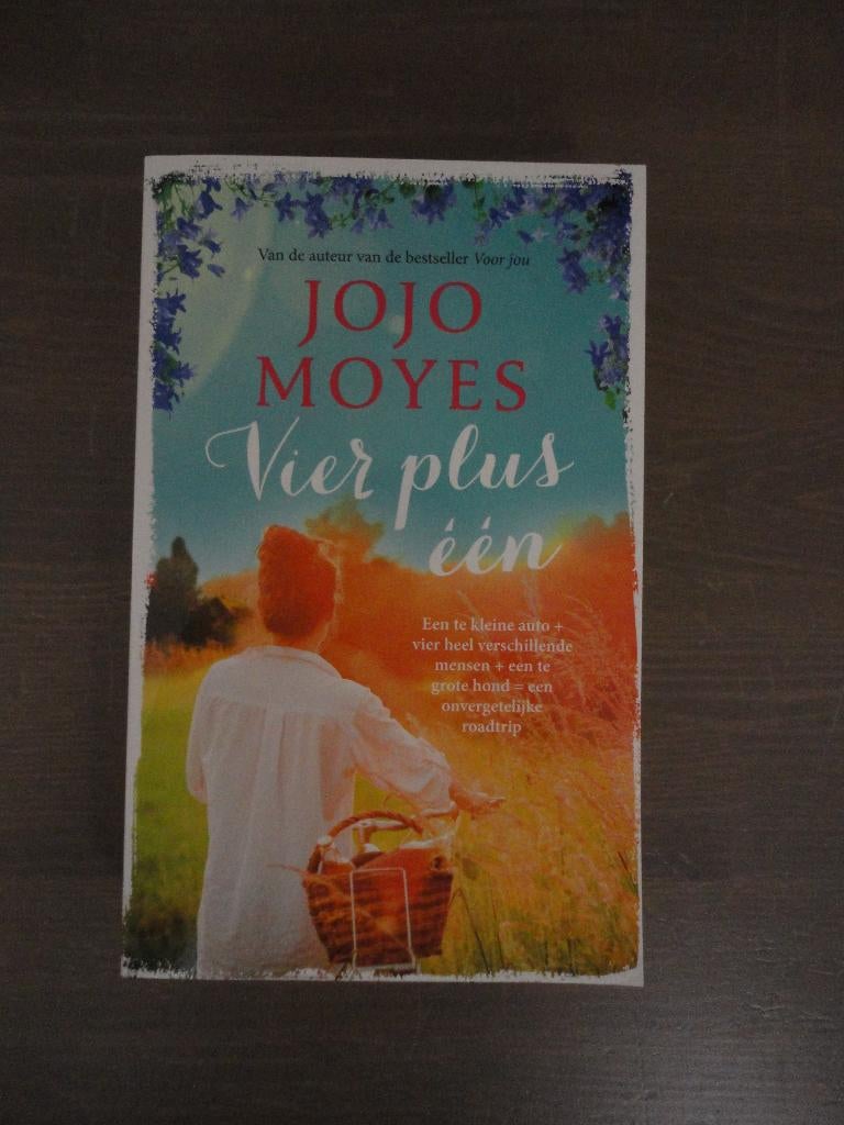 Vier plus één - Jojo Moyes, Ophalen of Verzenden, Zo goed als nieuw, Jojo Moyes