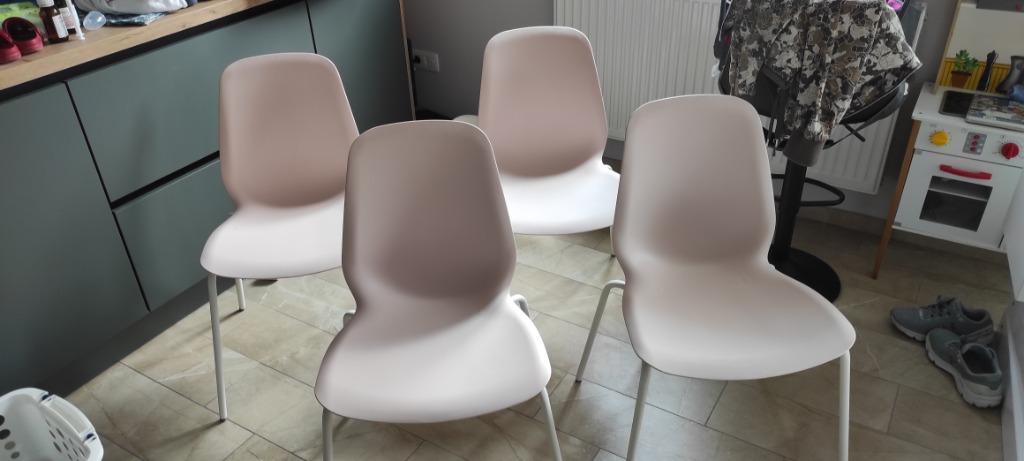 4 chaises IKEA Leifarne rose, Ophalen, Overige materialen, Gebruikt, Overige kleuren