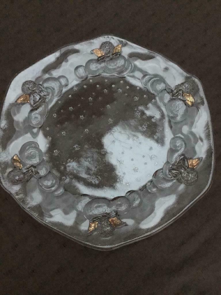 Plateau à tarte, Enlèvement, Utilisé, Verre, Assiettes(s)