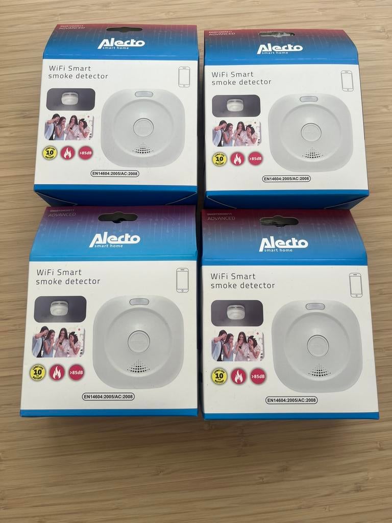 Détecteur de fumée Alecto WiFi (4), Ophalen of Verzenden, Nieuw
