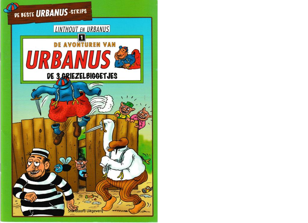 Vijf strips : De beste Urbanus strips - Het Laatste Nieuws., Boeken, Verzenden