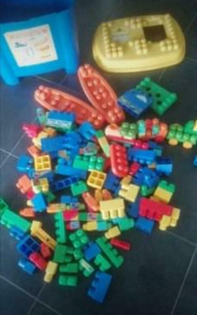 Grote doos bouwblokken van Megabloks, Ophalen of Verzenden, Zo goed als nieuw, Megabloks