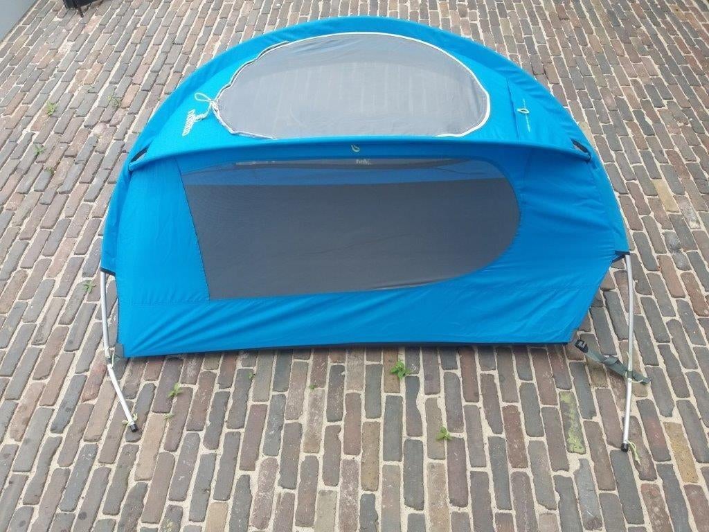 Kampeerbedje baby/peuter 1 pers., Ophalen, Zo goed als nieuw, Tot en met 2