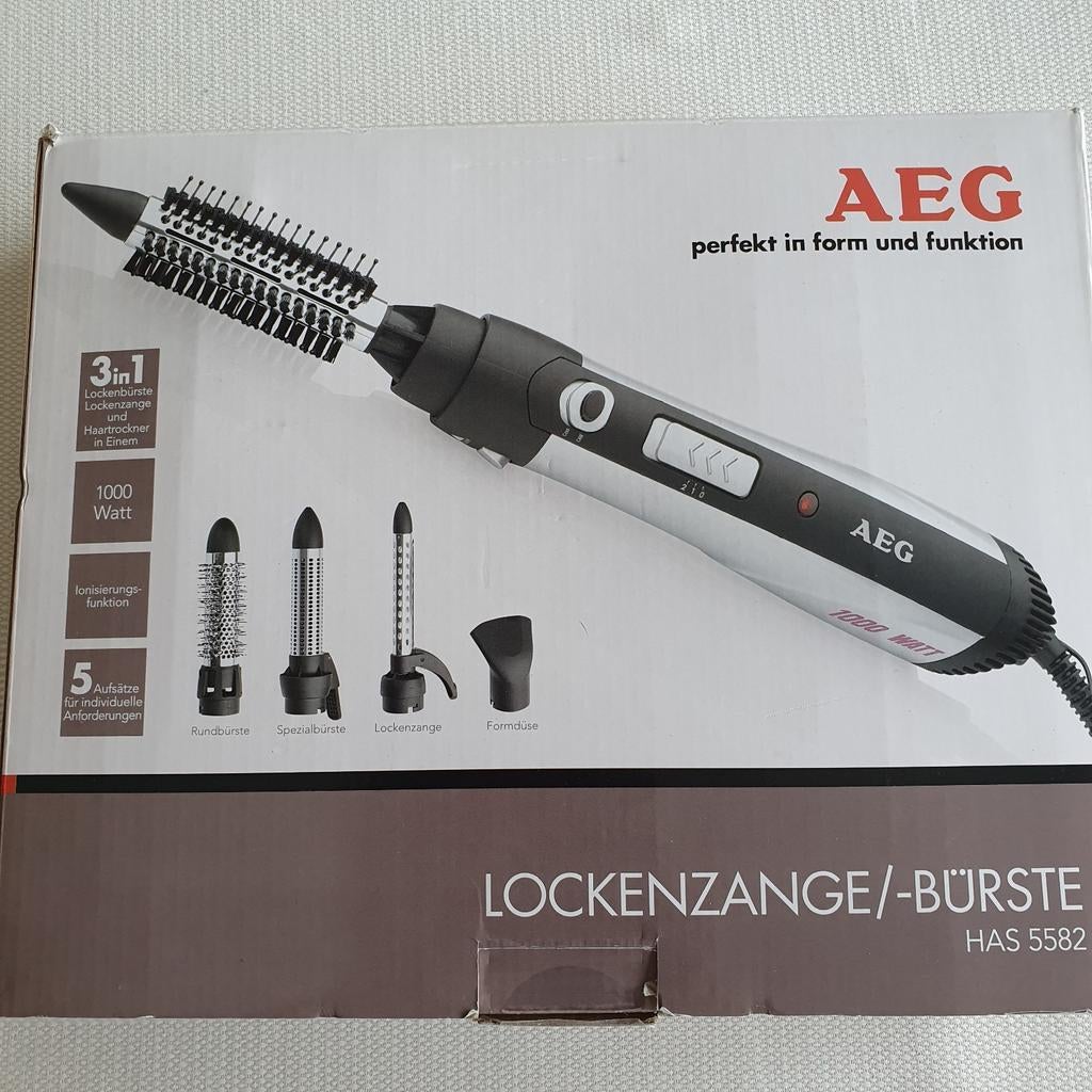 Haardroger met toebehoren AEG HAS 5582, Ophalen, Zo goed als nieuw