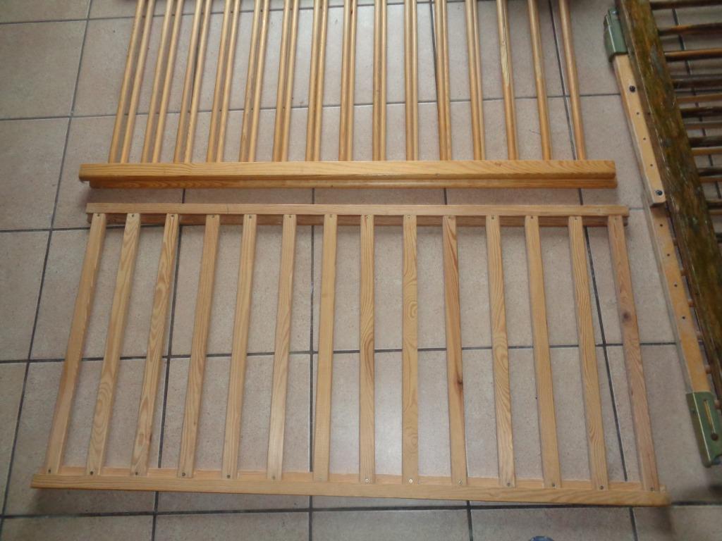 3 houten kinder- of dierenhekjes voor binnen, Doe-het-zelf en Bouw, Hout en Planken, Gebruikt, Overige typen, Grenen, Minder dan 200 cm