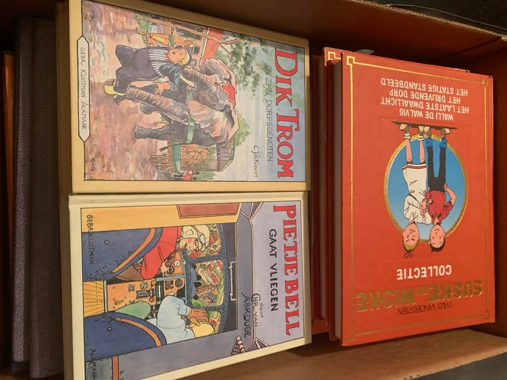 Boeken Dick Trom / Pietje Bell / Suske & Wiske / Kippenvel, Ophalen, Zo goed als nieuw