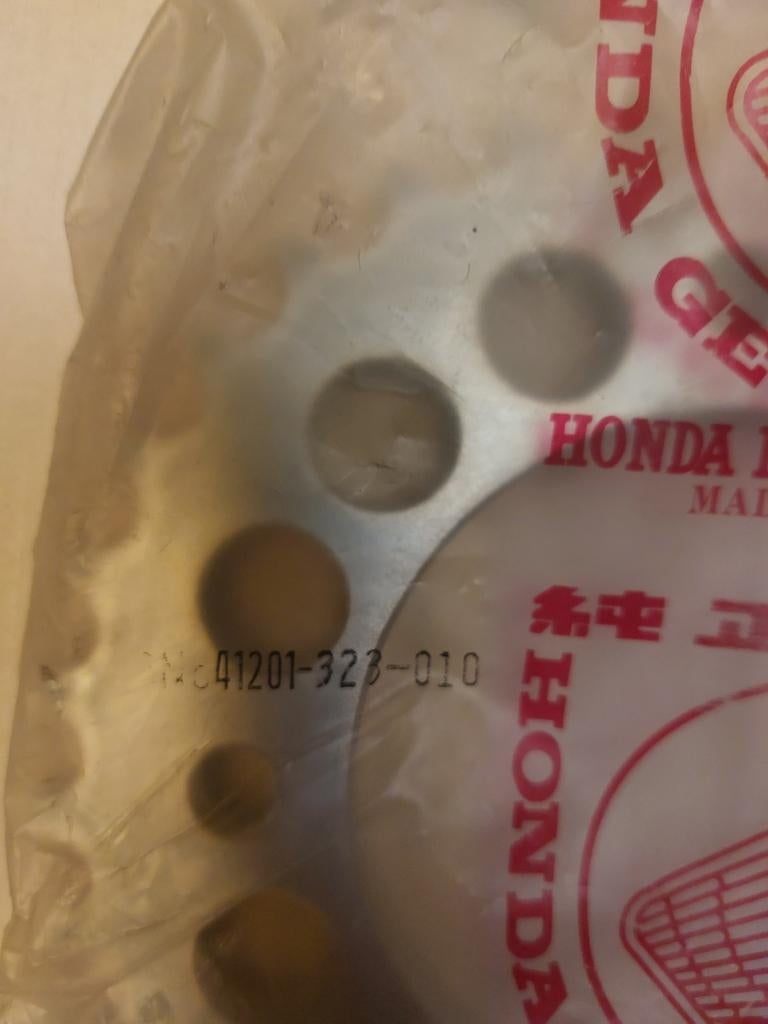Pignons Honda NOS - plusieurs modeles CB, Motos, Enlèvement ou Envoi