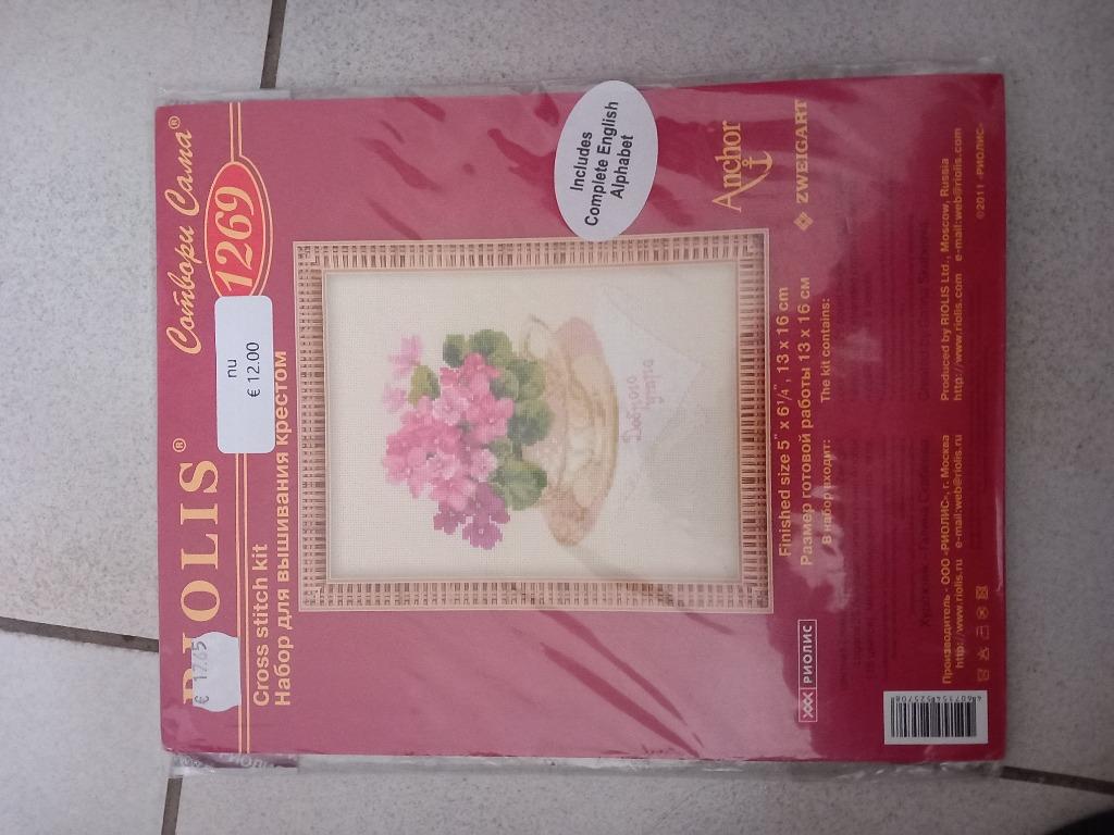 Borduurpakket, Ophalen, Nieuw, Handborduren, Borduurpakket