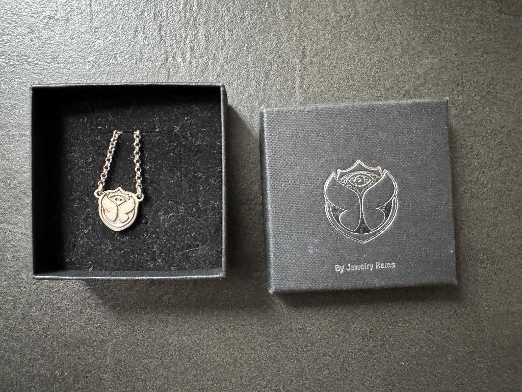 Tomorrowland Zilver Ketting, Handtassen en Accessoires, Ophalen of Verzenden, Nieuw, Zilver, Zilver