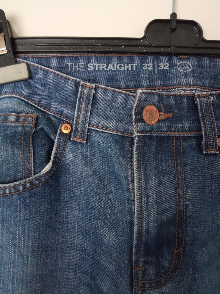 C&A The Straight Denim W32L32 5 euros par jour, Vêtements | Hommes, Jeans, Enlèvement ou Envoi, W32 (confection 46) ou plus petit