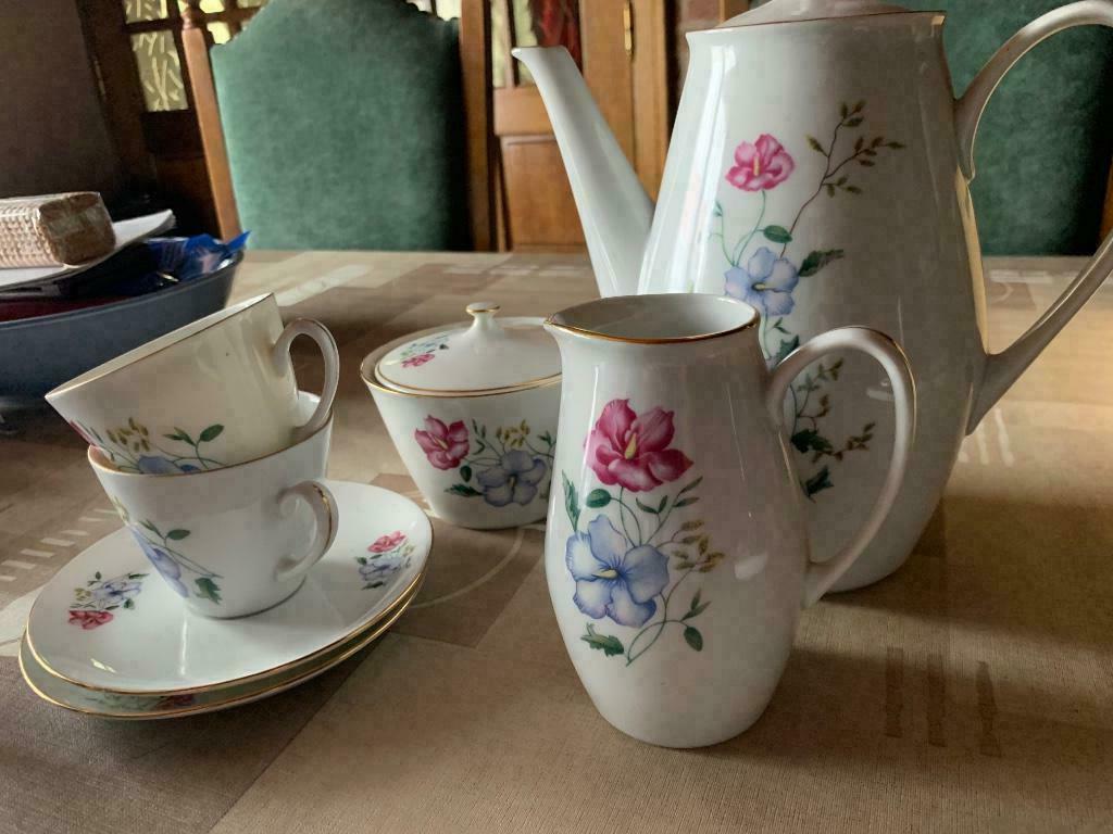 koffie service, Ophalen