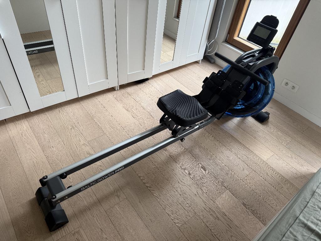 Roeimachine Cardiostrong Baltic Rower Pro, Ophalen, Benen, Aluminium, Zo goed als nieuw