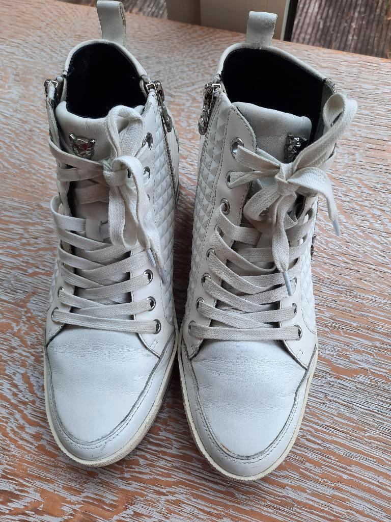 Mooie sneakers MARCCAIN - 40, Enlèvement ou Envoi, Sneakers et Baskets, Comme neuf, Blanc