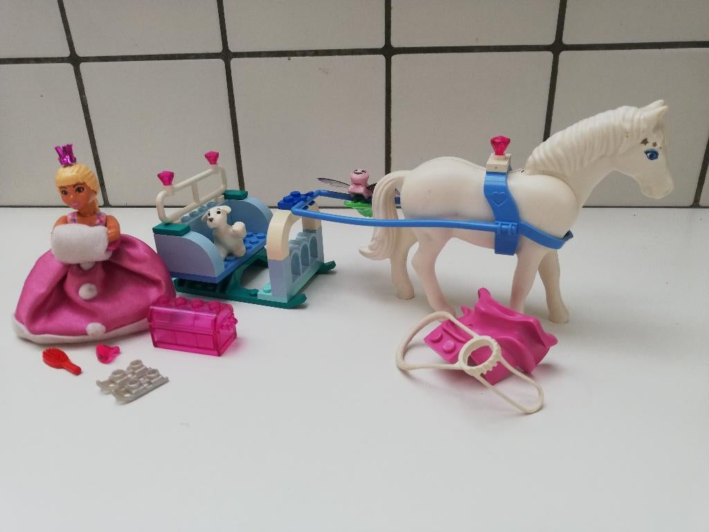 lego 5842 belville frosty sleighride, Ophalen of Verzenden, Lego
