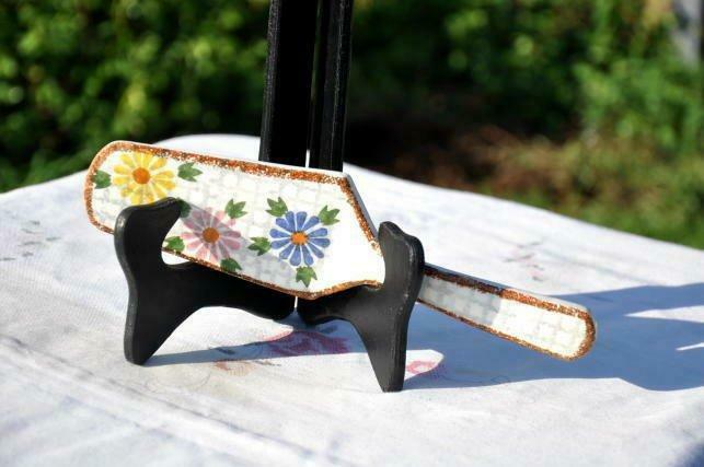 pelle a tarte en faience SMF, Antiquités & Art, Antiquités | Céramique & Poterie, Enlèvement ou Envoi