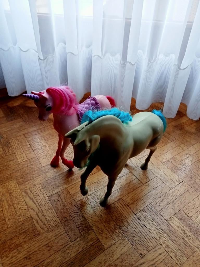 2 pony poppen, Enlèvement ou Envoi, Utilisé