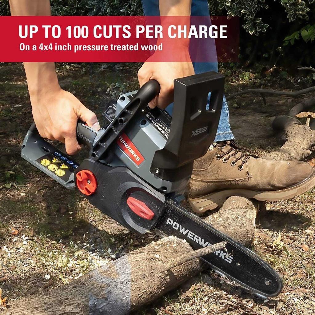 Accu Zaag Motorzaag Kettingzaag. 25cm Accu, 20V 2000mAh, Enlèvement ou Envoi, Neuf