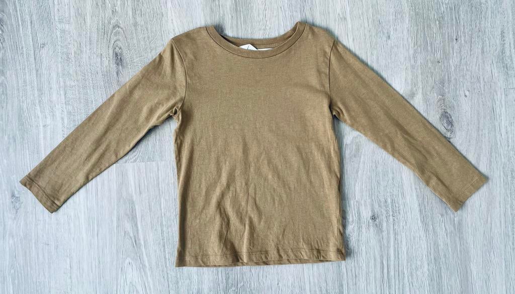 Kinderkleding (T-shirt lange mouwen) - Maat 98/104, Kinderen en Baby's, Kinderkleding | Maat 98, H&M, Ophalen of Verzenden, Zo goed als nieuw