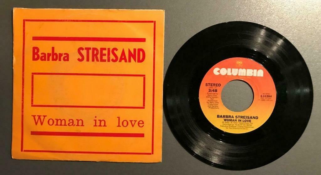 Vinyle de Barbra Streisand, Enlèvement ou Envoi, Utilisé, Autres genres, Single