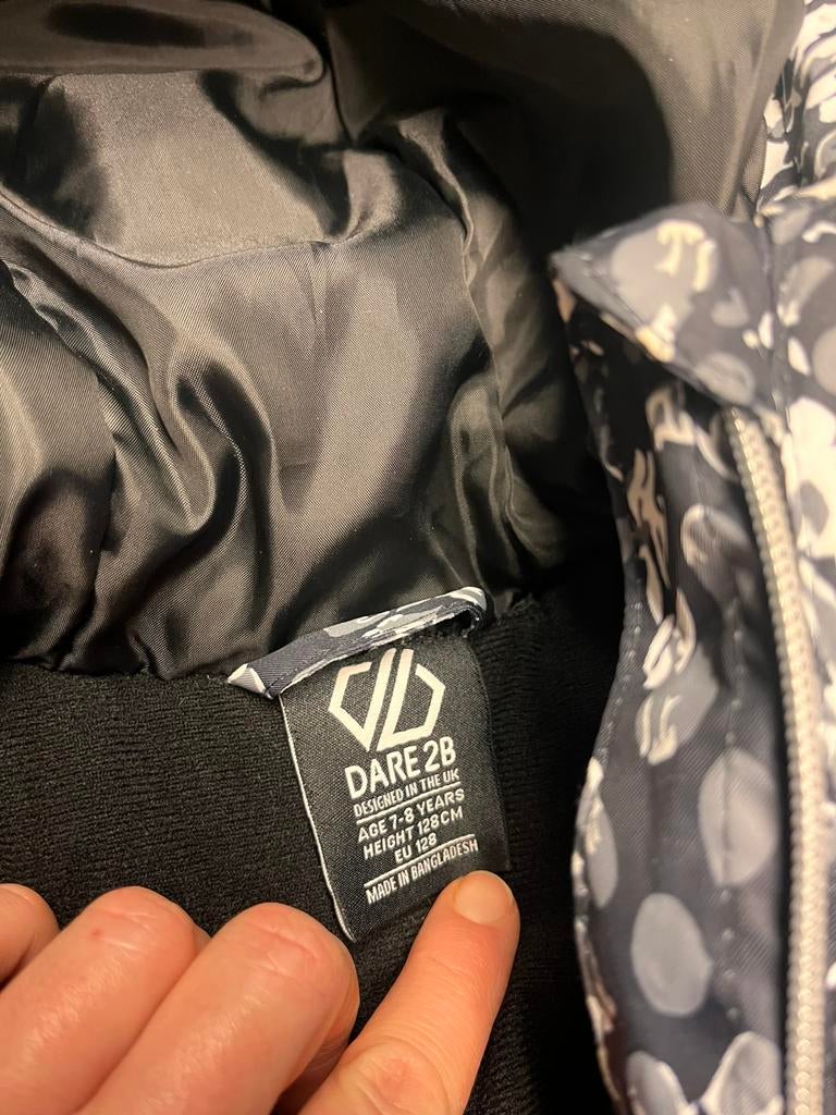 Skijas 7/8 jaar unisex DARE 2B, Ophalen of Verzenden, Zo goed als nieuw, Jongen of Meisje, Jas