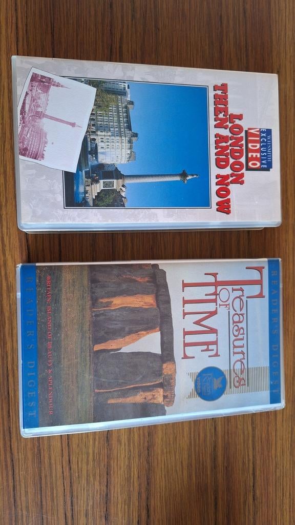VHS Treasures of Time of London hier et aujourd'hui. Nouveau, CD & DVD, Tous les âges, Enlèvement ou Envoi, Comme neuf, Documentaire