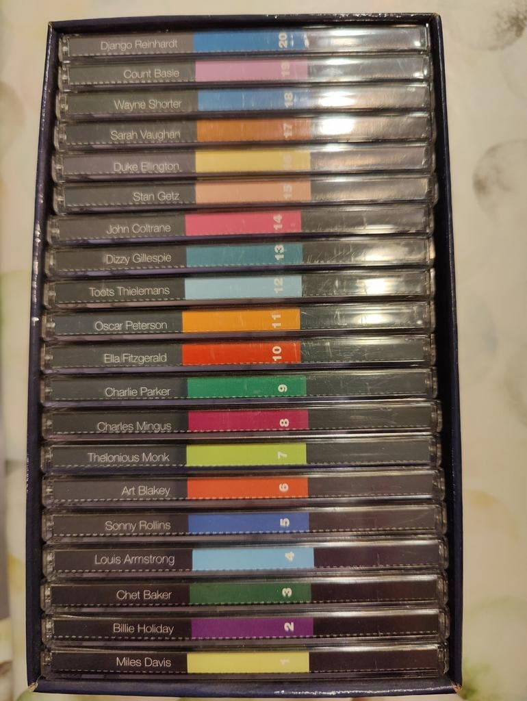 De Morgen First Class Jazz 20 CD's (box), Ophalen of Verzenden, Zo goed als nieuw