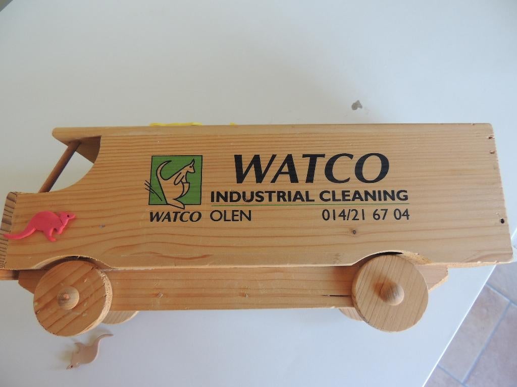 houten speelgoed vrachtwagen Watco, Enlèvement, Utilisé