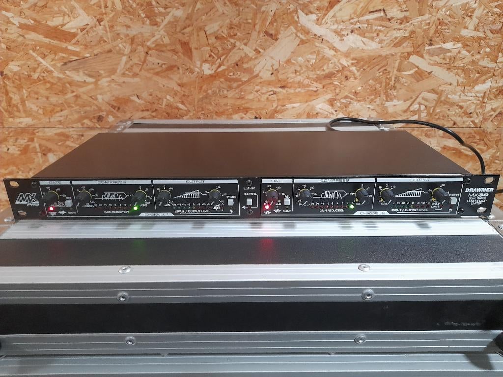 Drawmer MX30 Dual Gate compressor/limiter, TV, Hi-fi & Vidéo, Appareils professionnels, Utilisé, Audio, Enlèvement