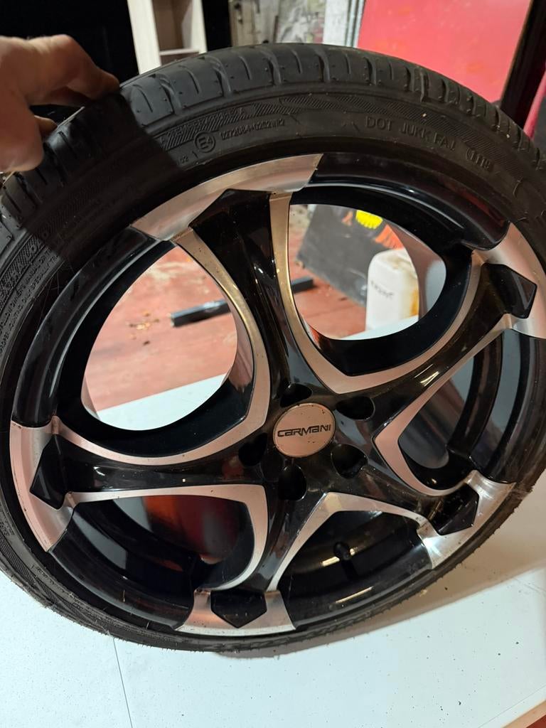 Vw jantes pneus neuf  jamais rouler, Ophalen, Zo goed als nieuw