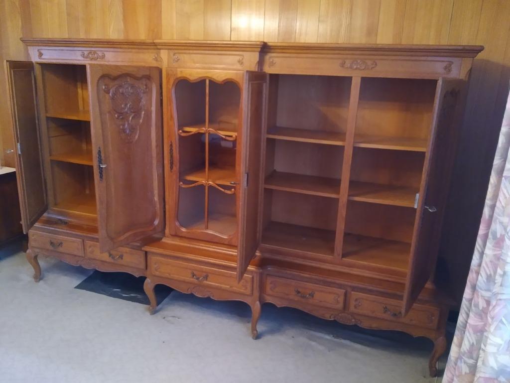 wandkast louis quinze, Ophalen, 250 tot 300 cm, Gebruikt, Met deur(en)