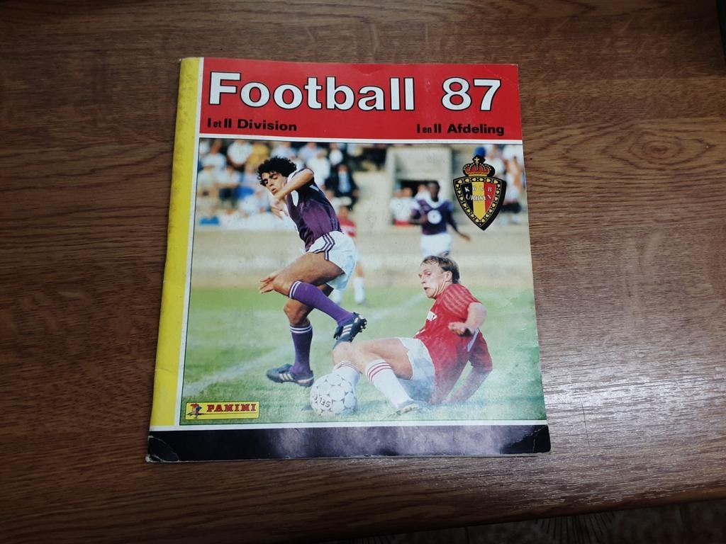 Panini football 87 complet, Enlèvement ou Envoi, Comme neuf