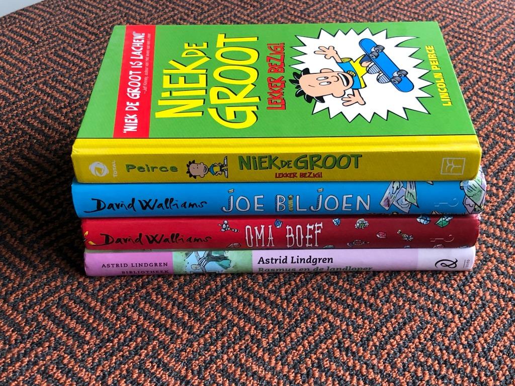 2 kinderleesboeken, Ophalen, Gelezen, Fictie algemeen