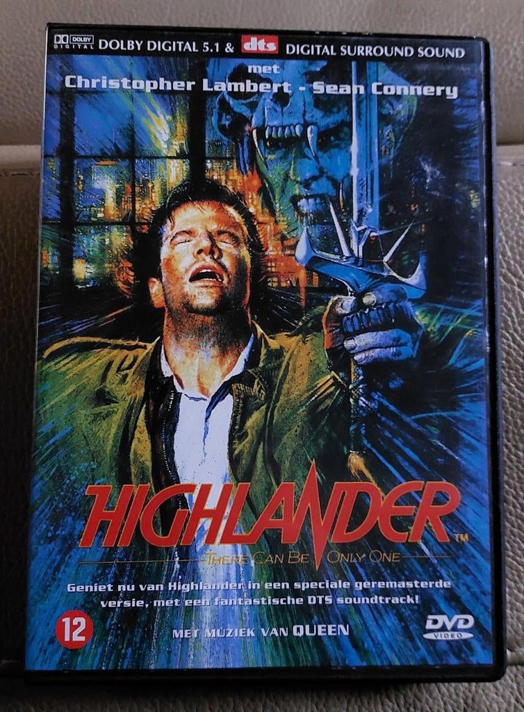 DVD -  HIGHLANDER, Vanaf 12 jaar, Ophalen of Verzenden, Zo goed als nieuw, Fantasy