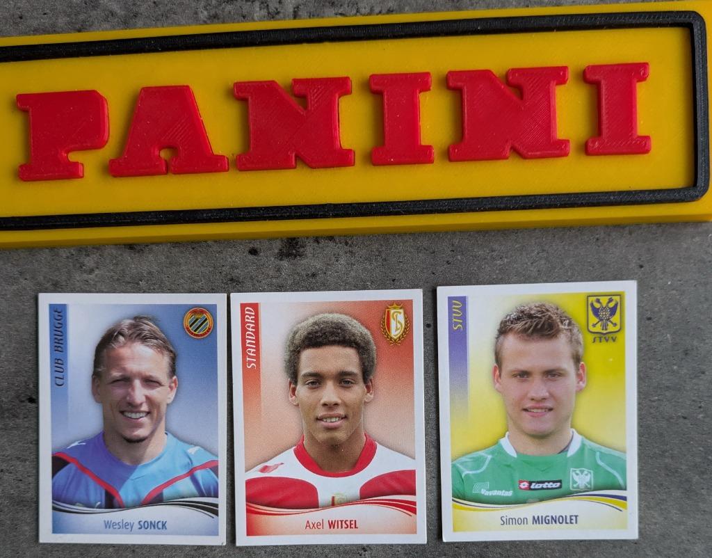 PANINI FOOTBALL 2010 3X MIGNOLET SONCK WITSEL, Verzenden, Nieuw