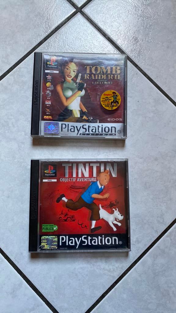 Lot 2 PlayStation-spellen, Games en Spelcomputers, Gebruikt