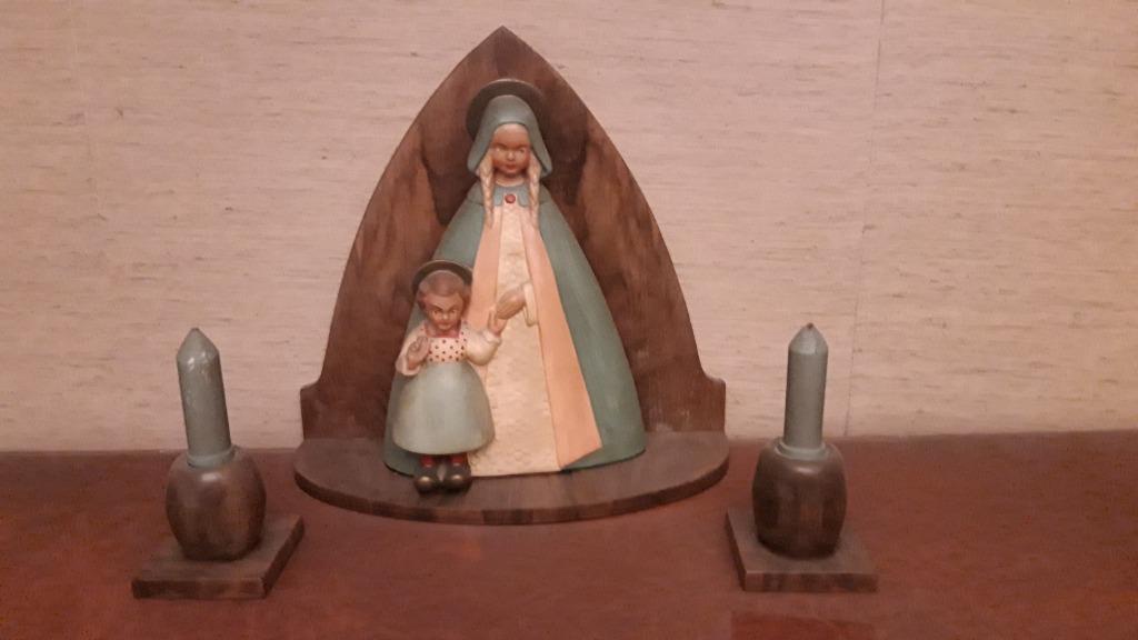 Statue de Marie avec l'Enfant Jésus (poterie), Enlèvement ou Envoi