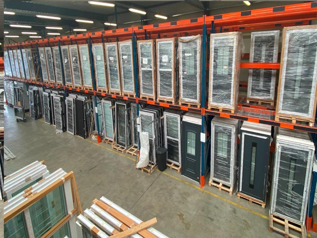 900 pvc deuren onmiddellijk uit stock leverbaar, zie website, 80 tot 100 cm, Nieuw, Ophalen of Verzenden, Buitendeur