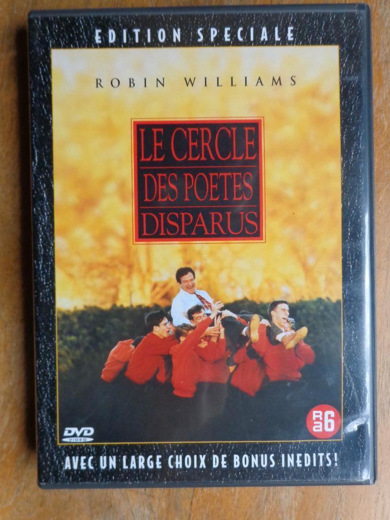 )))  Le Cercle des Poètes Disparus  //  Robin Williams  (((, À partir de 6 ans, Enlèvement ou Envoi, Comme neuf, Drame